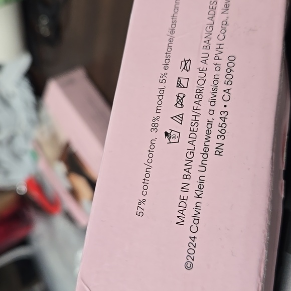 Calvin Klein Black Bralette 2-Pack - Picture 8 of 8